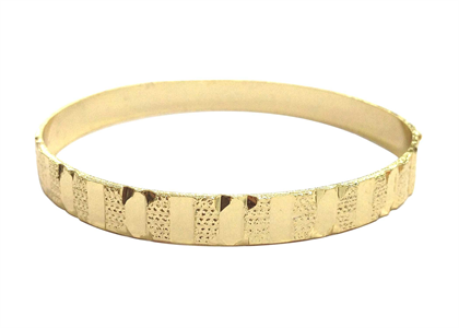 Gold Plated | Diamond Cut Bangles